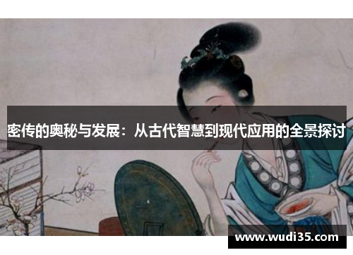 密传的奥秘与发展：从古代智慧到现代应用的全景探讨